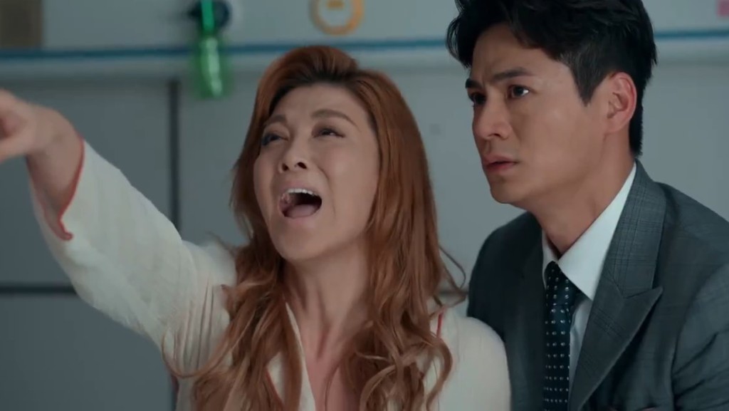 李彩華為劇集放低靚樣。